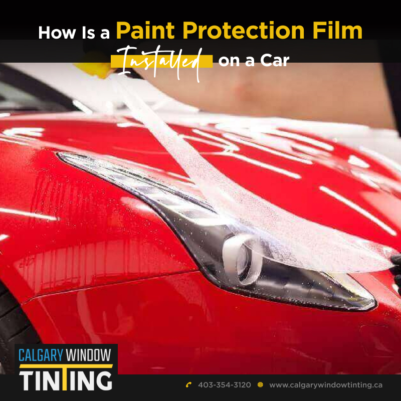 How Is a Car Paint Protection Film Installed?