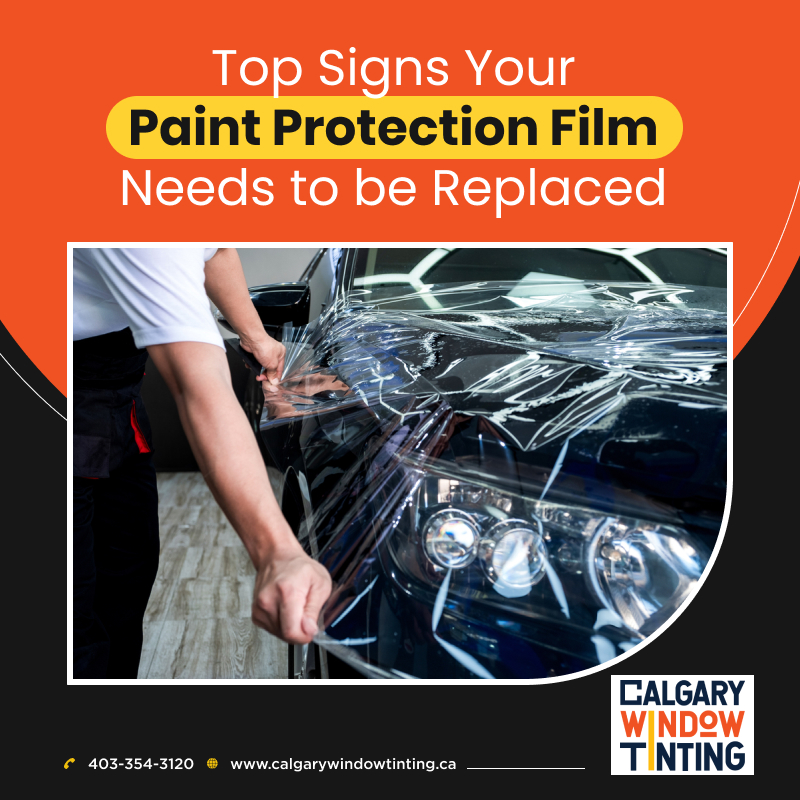 Signs That Indicate You Should Remove & Replace Paint Protection Film